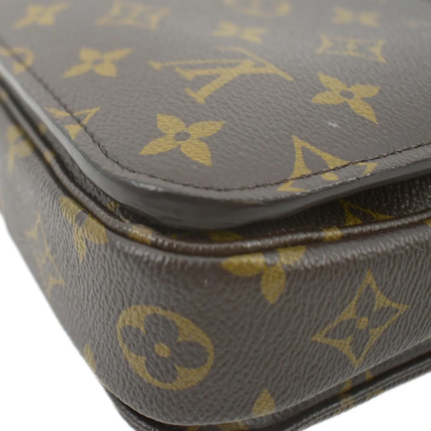 LOUIS VUITTON  Metis Pochette Monogram Canvas Crossbody Bag Brown
