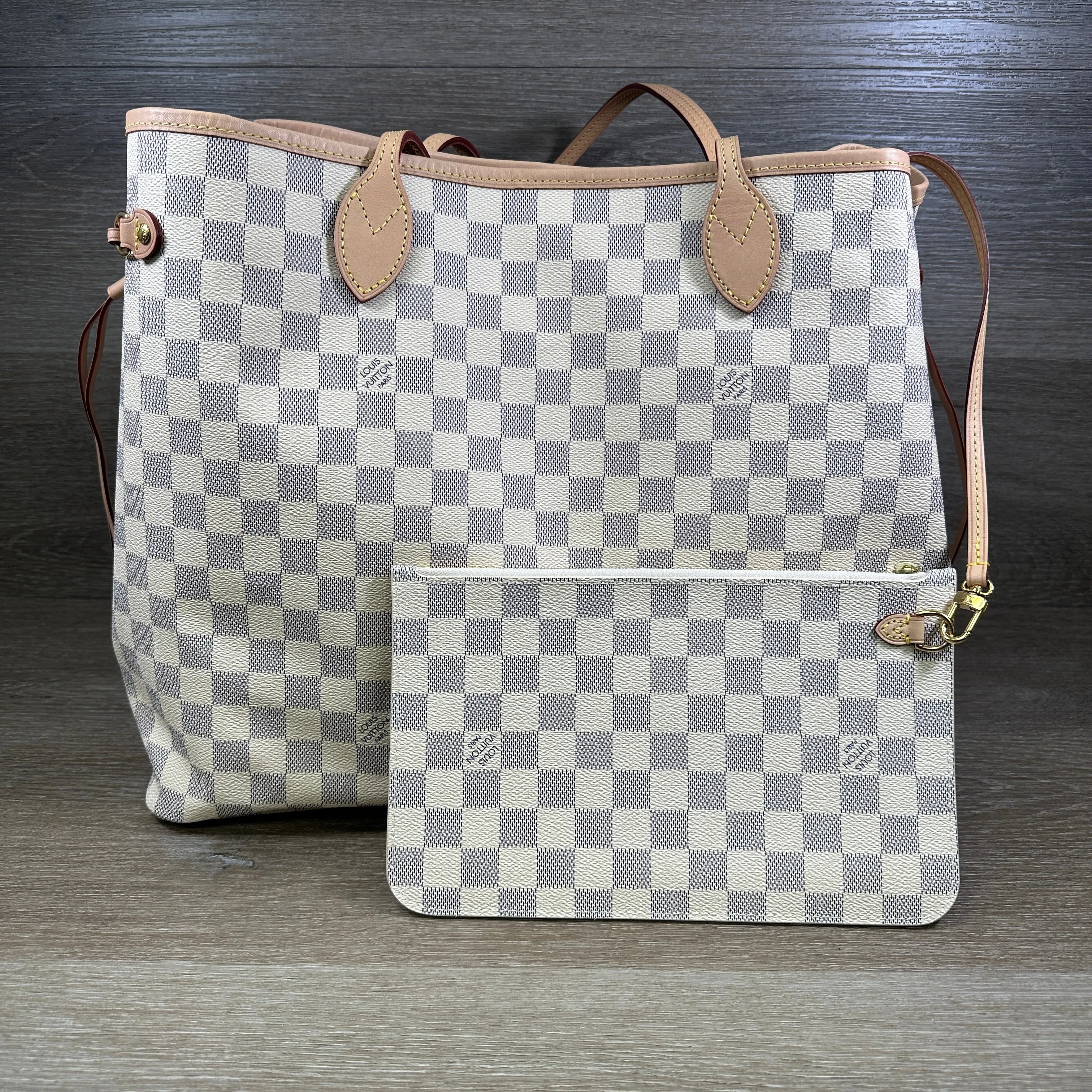 Louis Vuitton Neverful - Damier Azur
