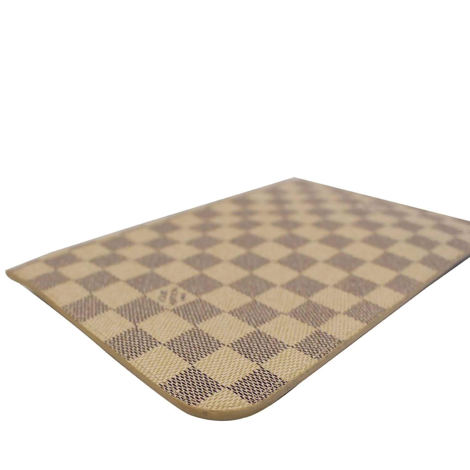 LOUIS VUITTON Pochette Wristlet Pouch Neverfull MM Damier Azur