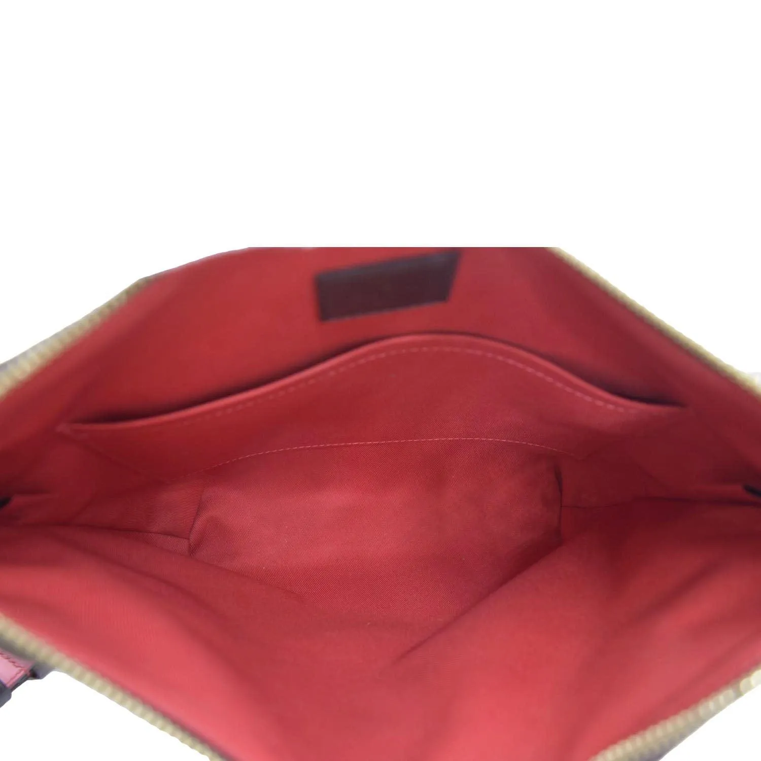 LOUIS VUITTON South Bank Besace Damier Ebene Crossbody Bag Brown