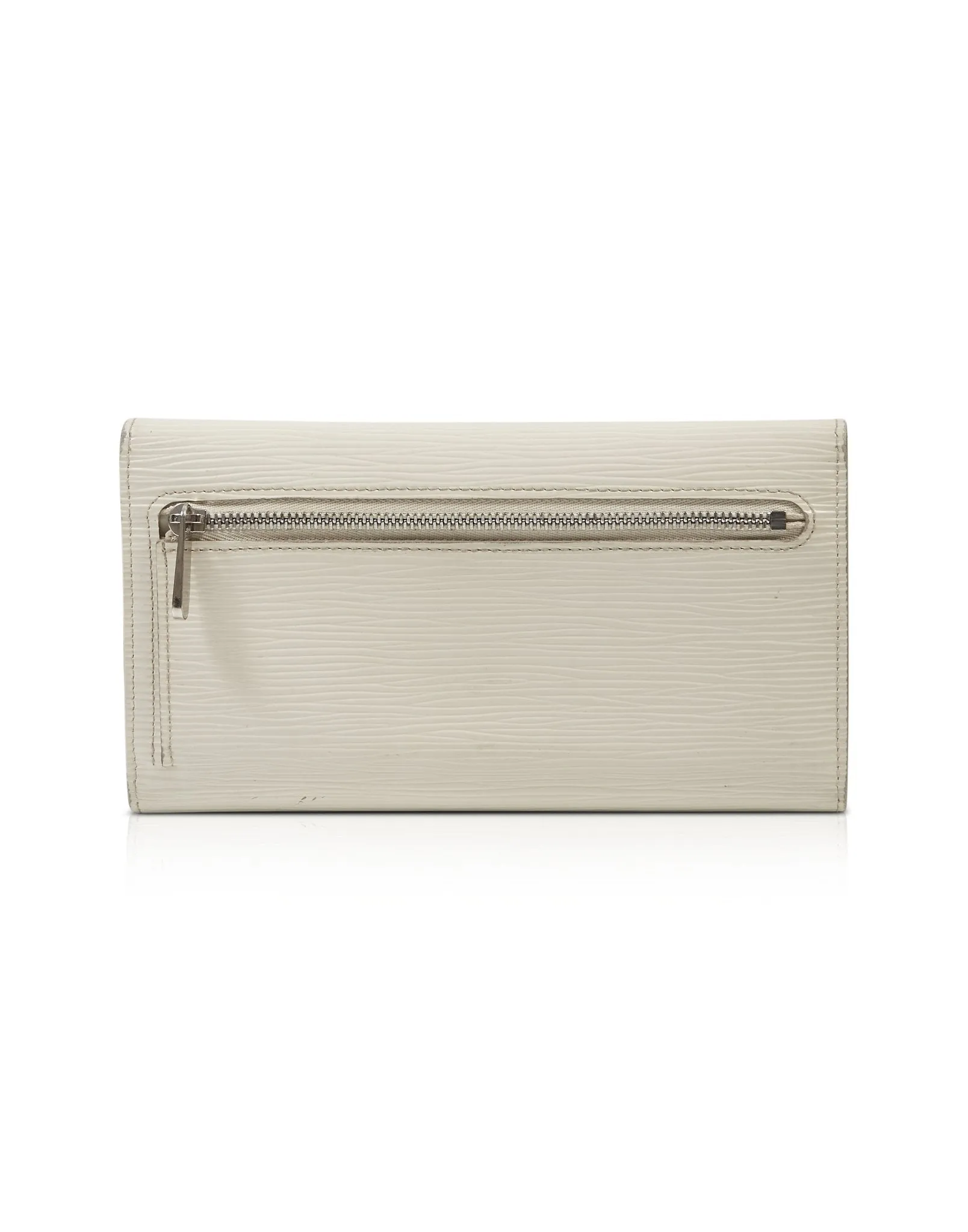 Louis Vuitton White Epi Eugenie Wallet