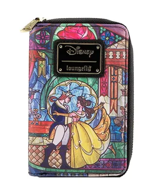 Loungefly x Disney Beauty and The Beast Belle Wallet Zip Around