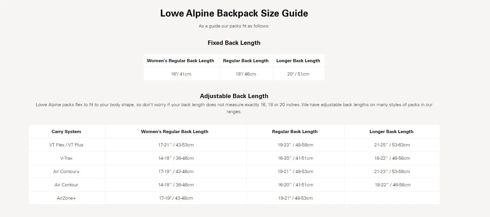 Lowe Alpine Sirac 50L Trekking Pack