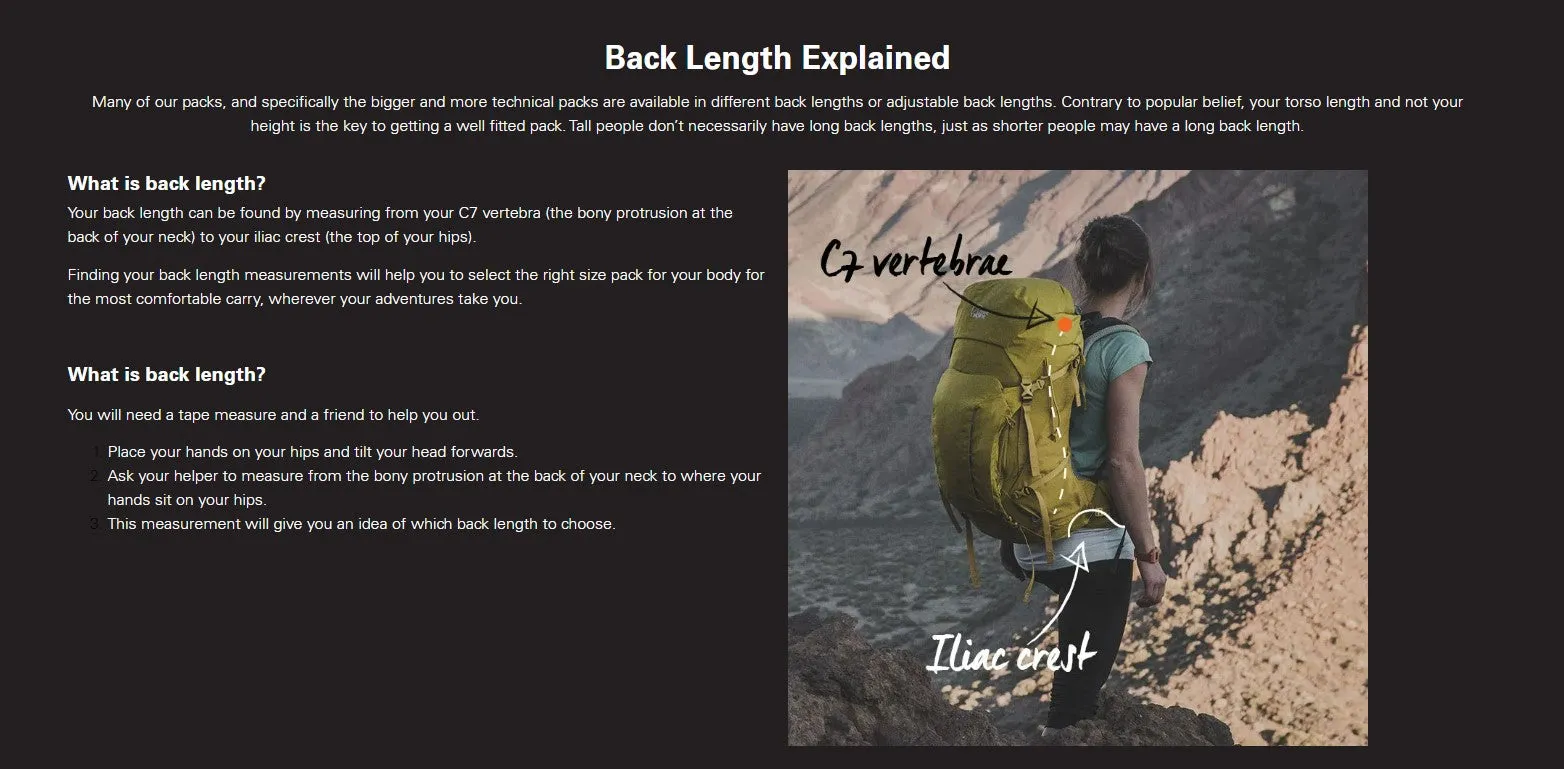 Lowe Alpine Sirac 50L Trekking Pack