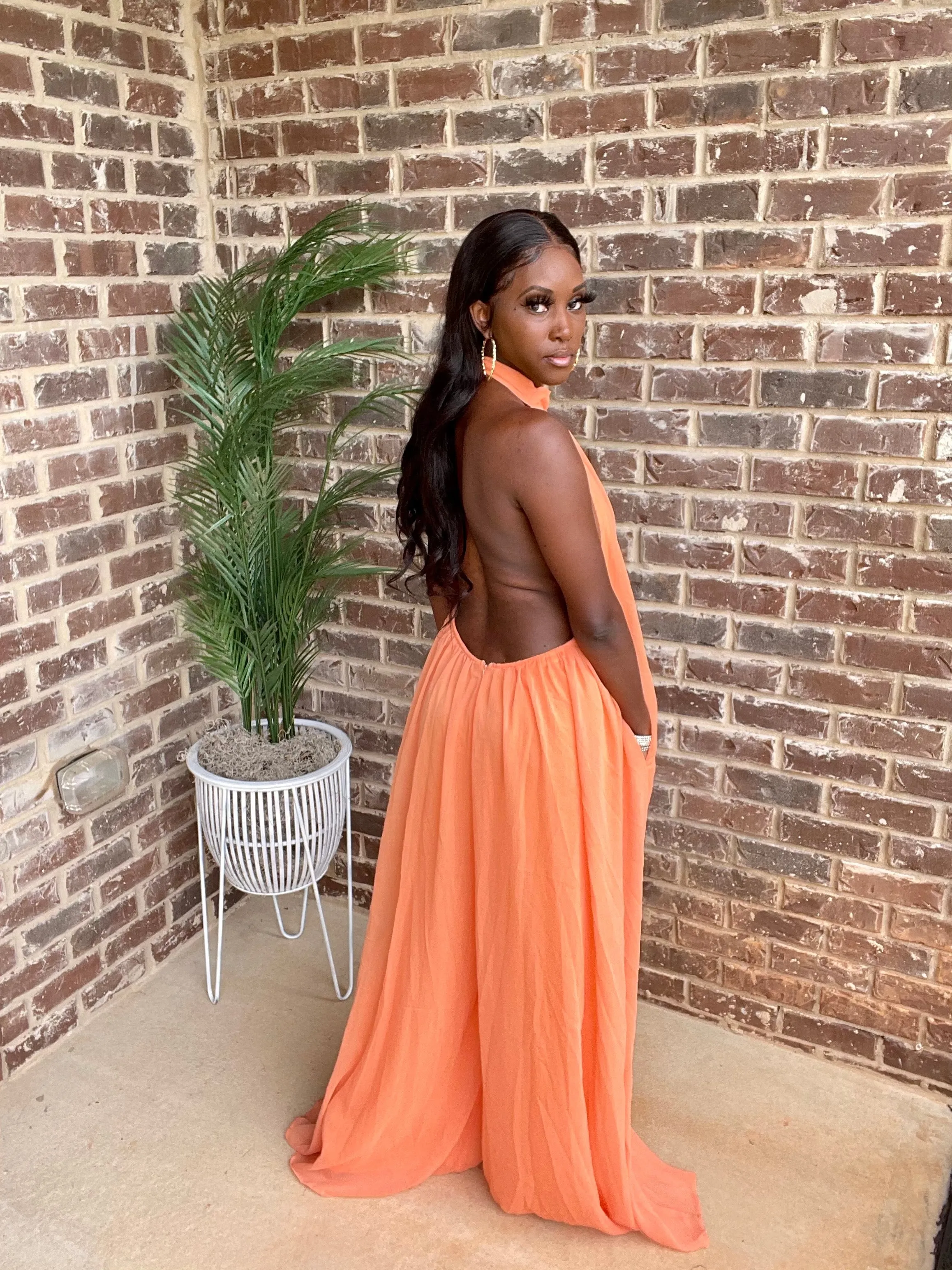 Luxor Open Back Jumpsuit