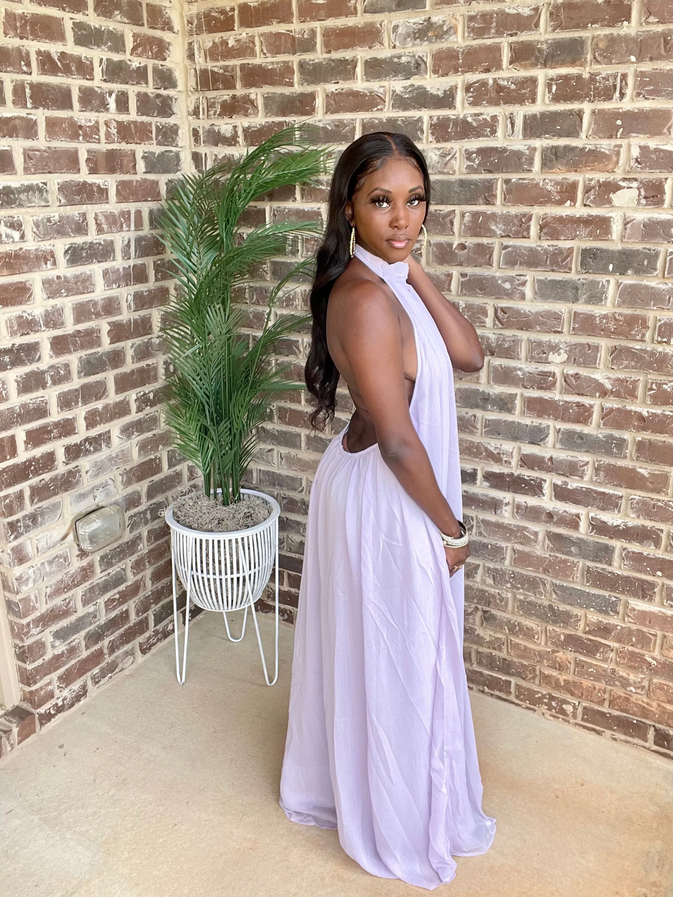 Luxor Open Back Jumpsuit