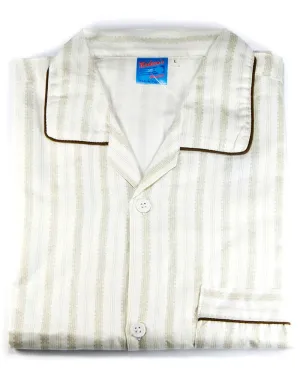 Maheen's Creation Nightdress For Men - Striped Design Nightwear