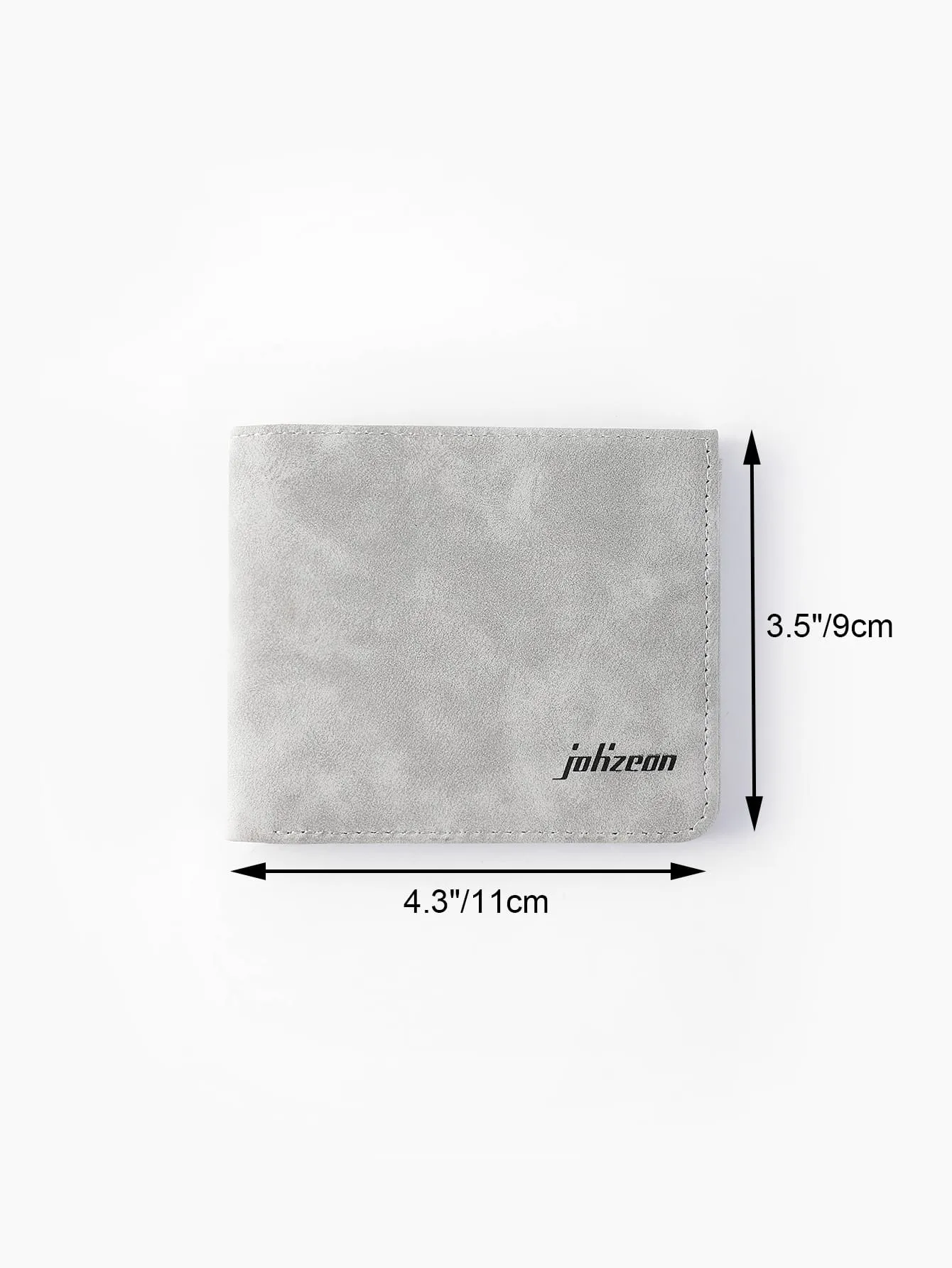 Men Letter Graphic Small Wallet