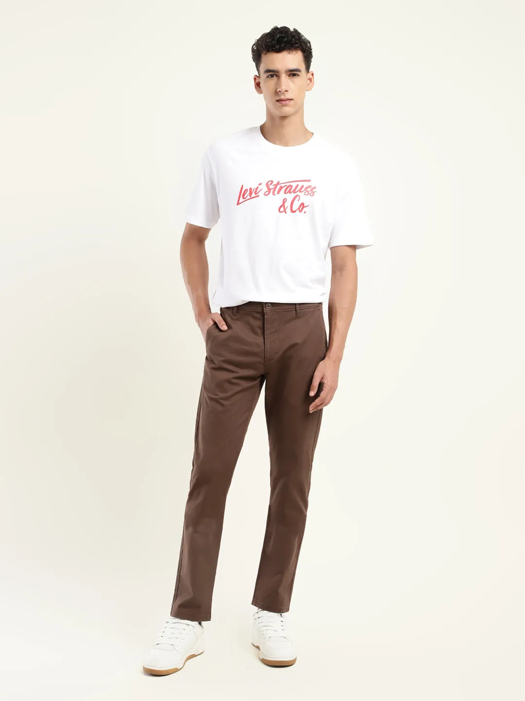 Men's 511 Slim Fit Brown Chinos