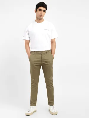 Men's 512 Olive Green Slim Tapered Fit Trousers