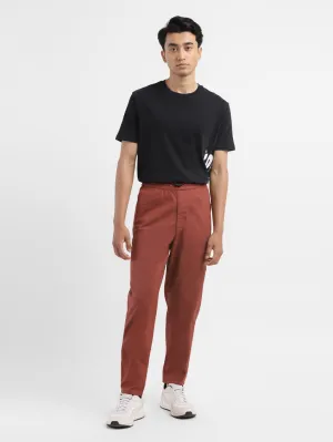 Men's Brown Regular Fit Joggers