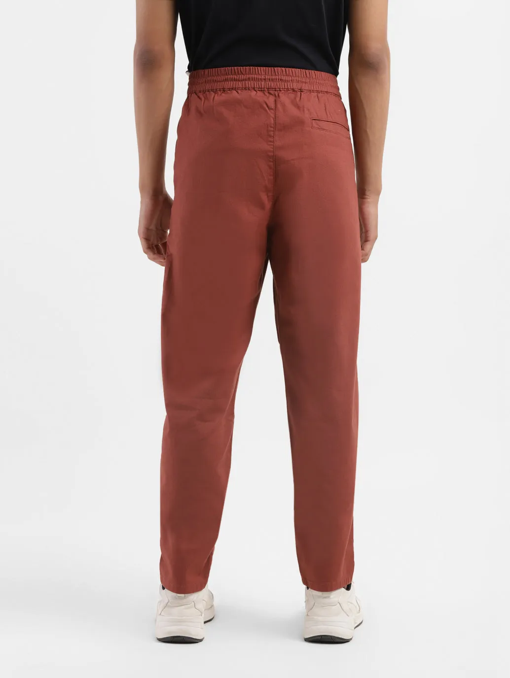 Men's Brown Regular Fit Joggers
