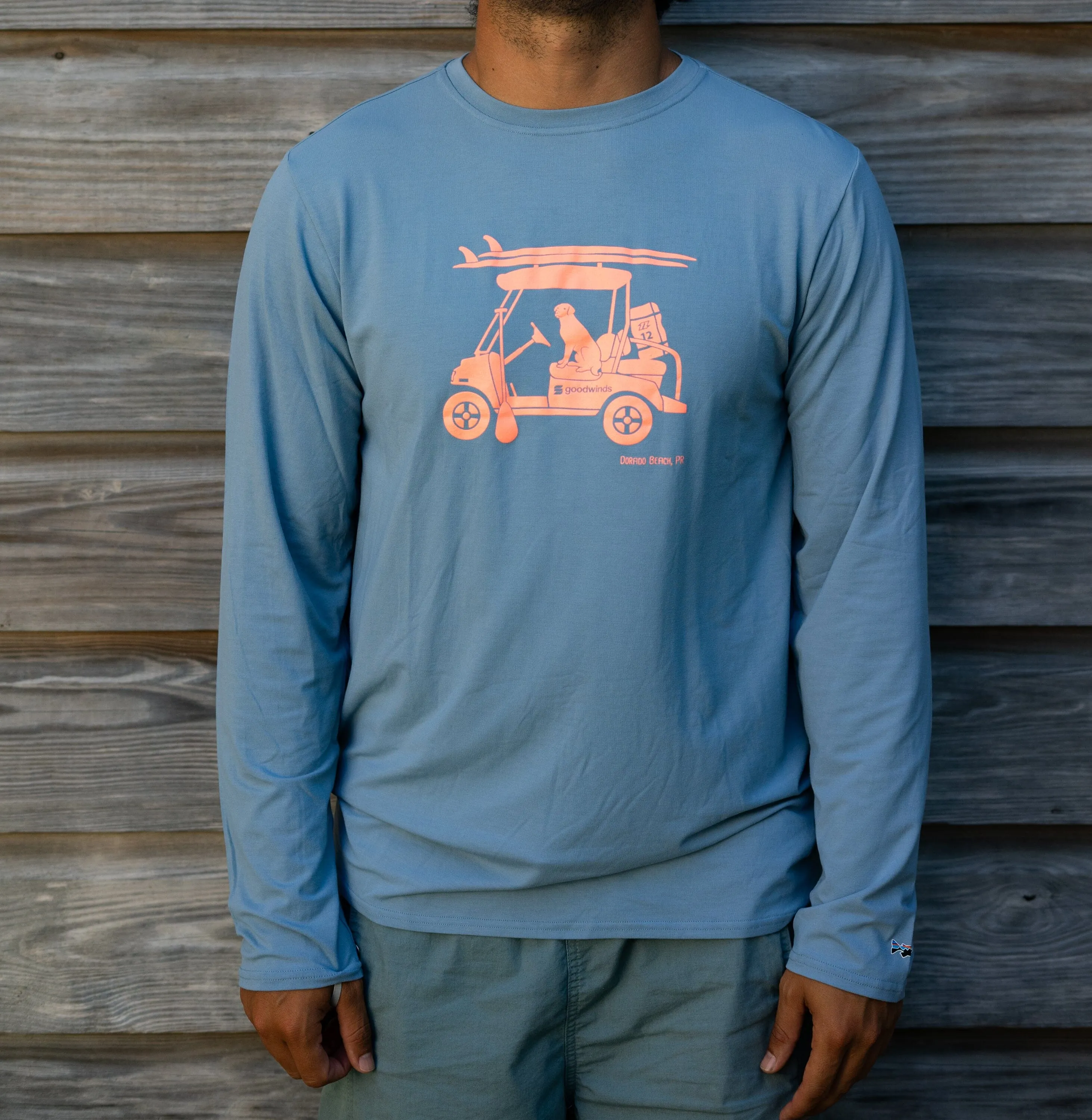Men's Chili  Tropic Comfort Natural UPF Crew