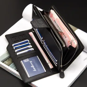 Men's Clutch Korean Business Long Zipper Phone Bags
