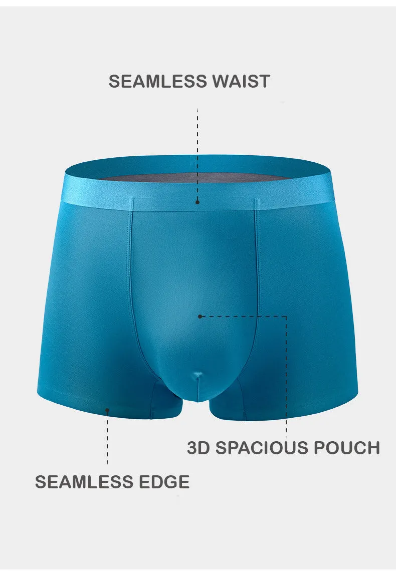 Men's Double-Face Modal Trunks (3 Pack) - JEWYEE 1256