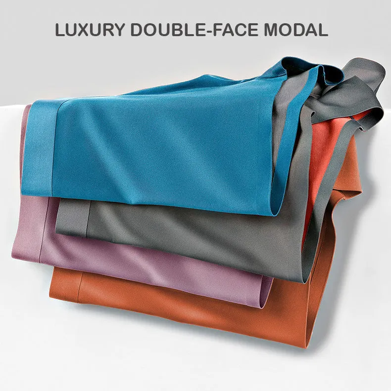 Men's Double-Face Modal Trunks (3 Pack) - JEWYEE 1256