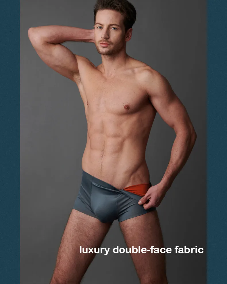 Men's Double-Face Modal Trunks (3 Pack) - JEWYEE 1256