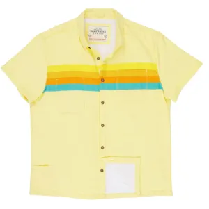 Men’s High Water Shirt Organic Cotton Horizon Stripe -Multiple Colors