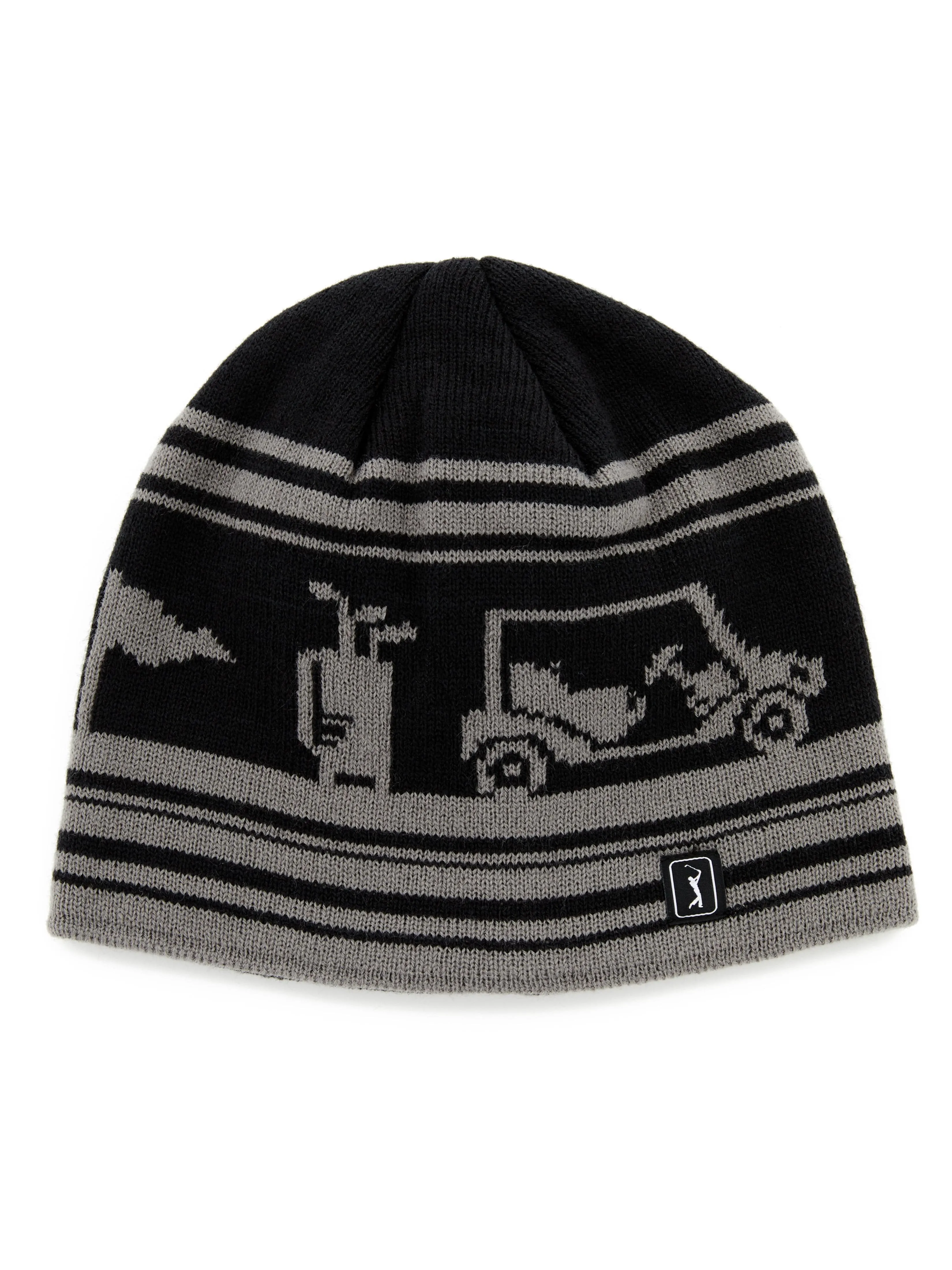 Men's Jacquard Golf Beanie