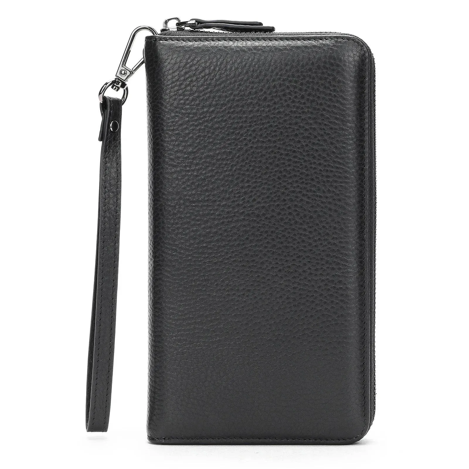 Men's Leather Multi-Functional Long Purse