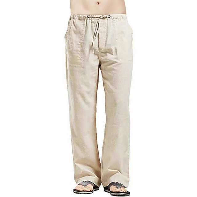 Men's Linen Blend Pants