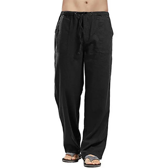 Men's Linen Blend Pants