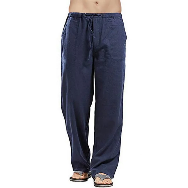 Men's Linen Blend Pants