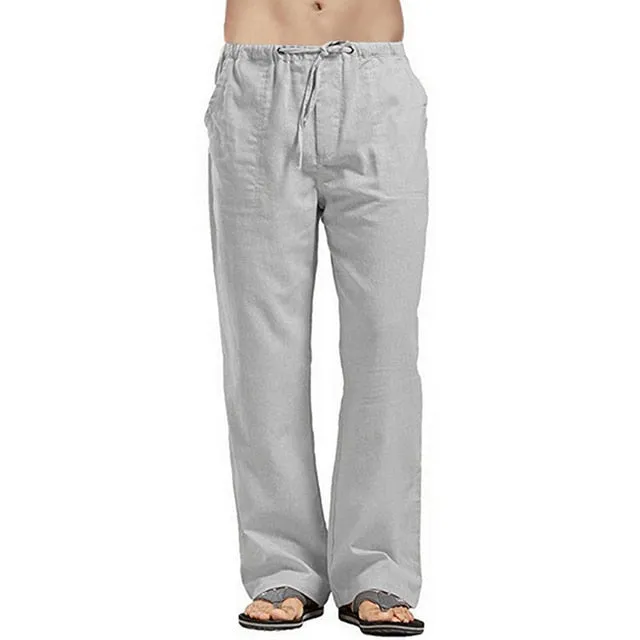 Men's Linen Blend Pants
