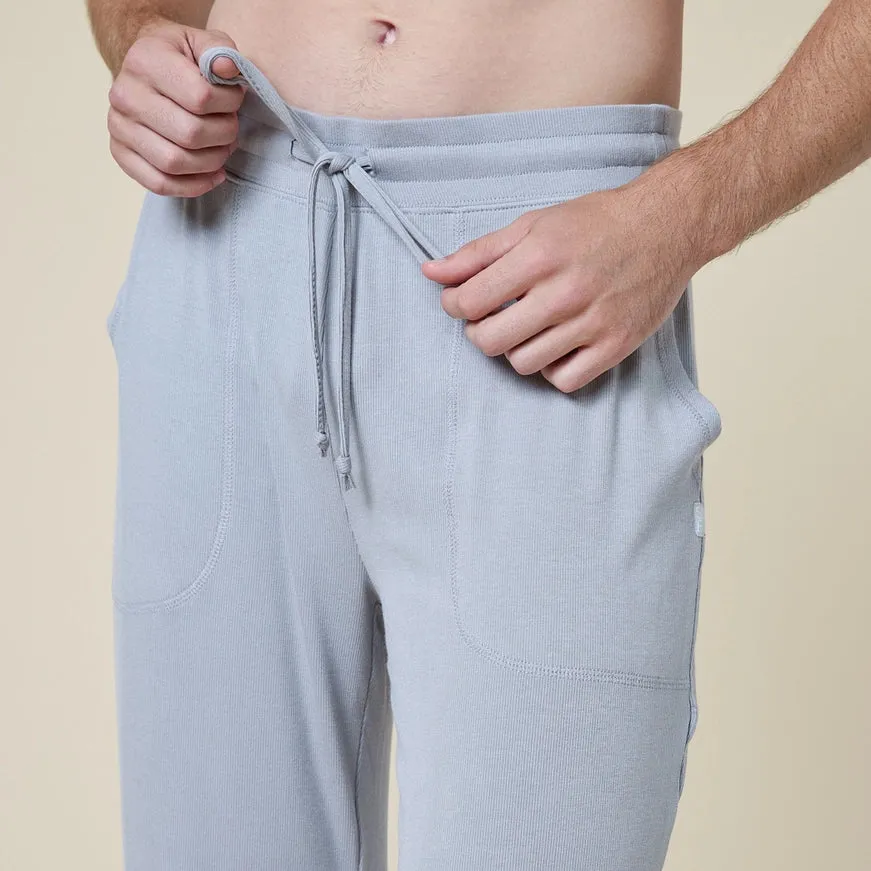 Men's Long Sleep Pant in Supremely Soft Ribbed Modal