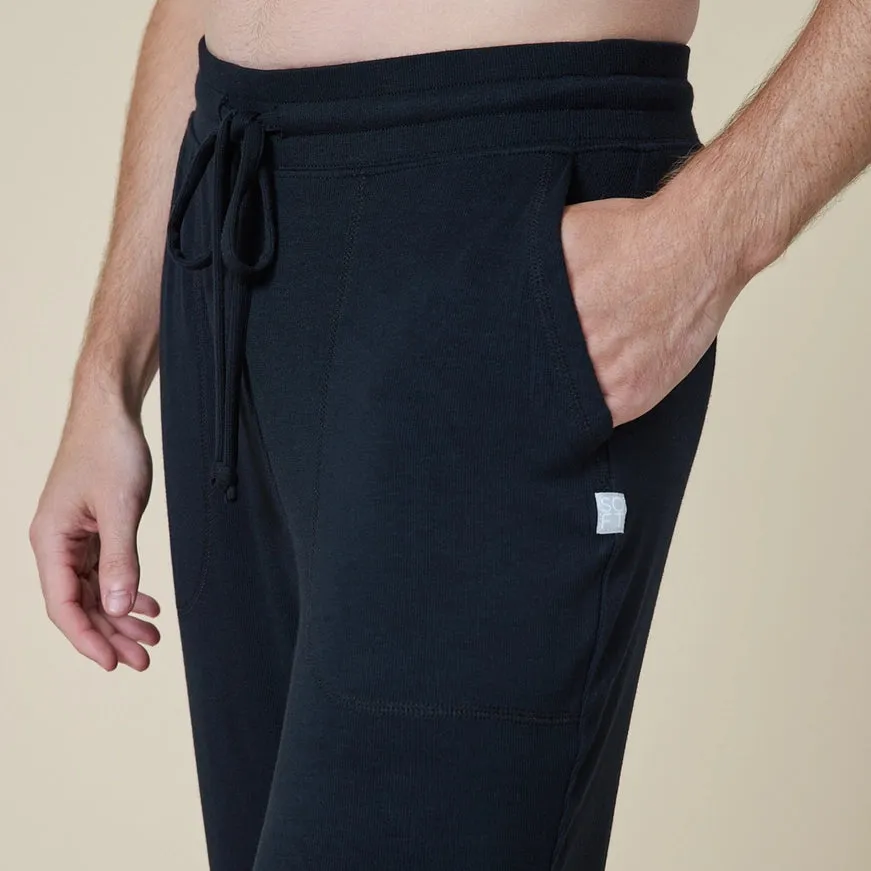 Men's Long Sleep Pant in Supremely Soft Ribbed Modal