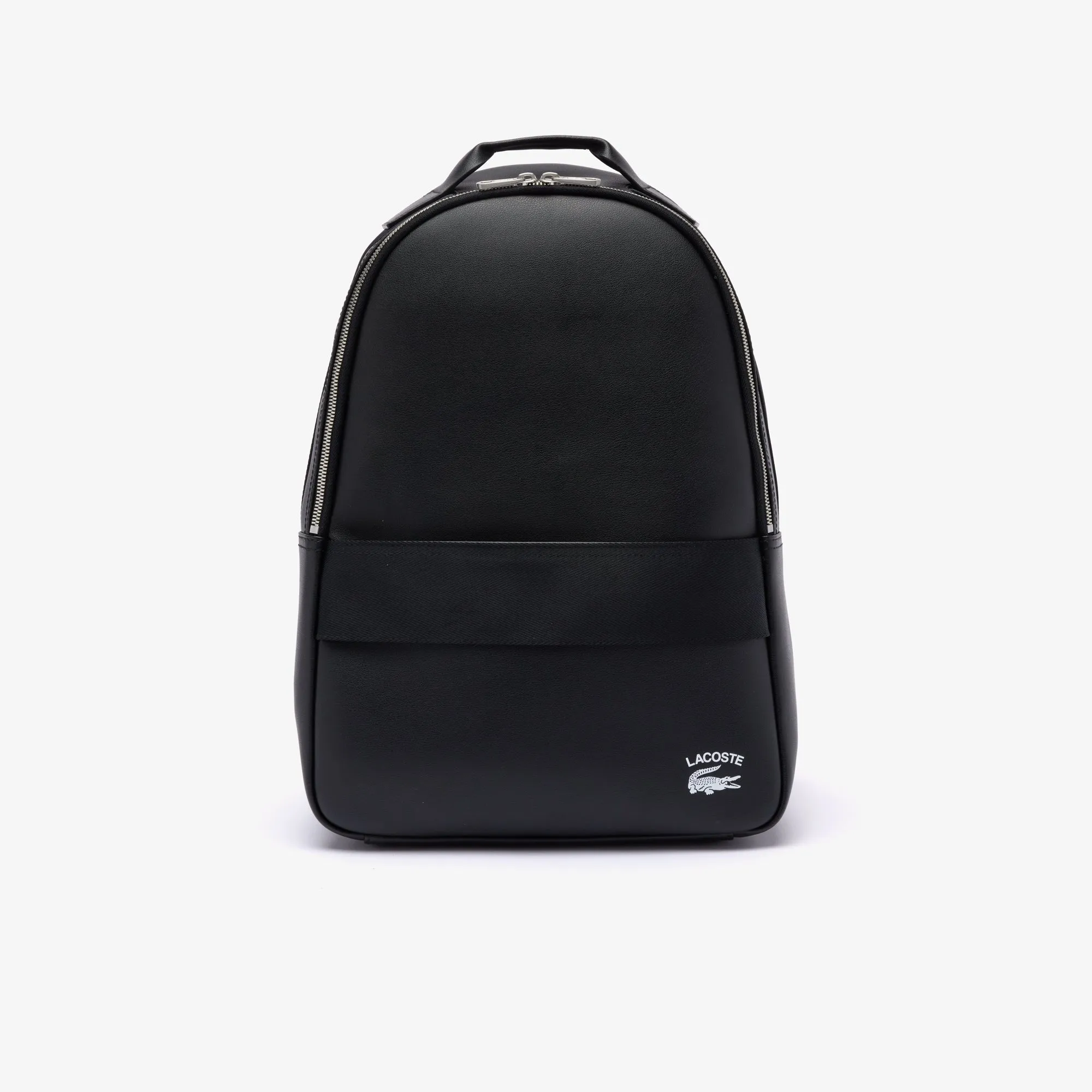 Men's Practice Leather Backpack Black