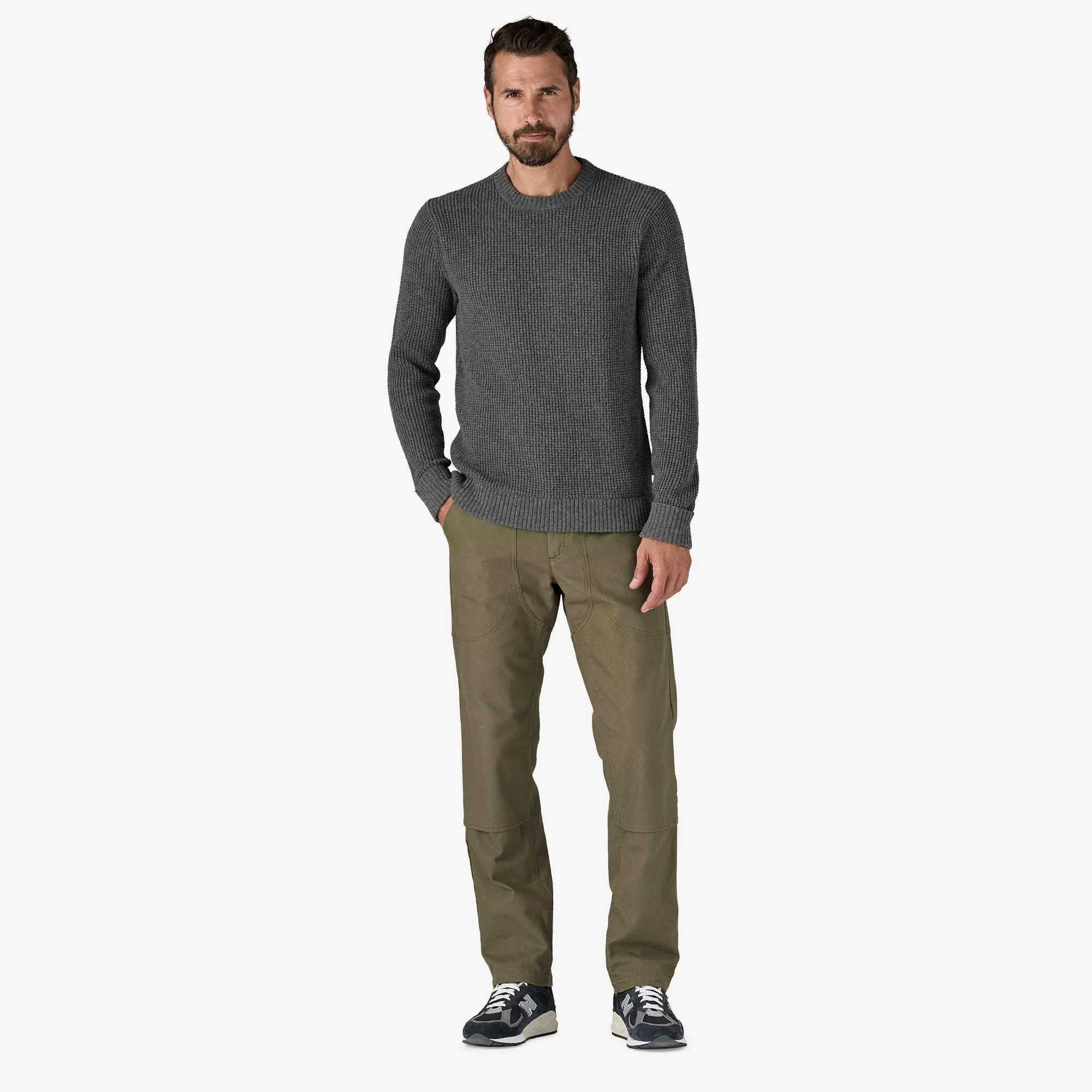 Men's Recycled Wool-Blend Sweater