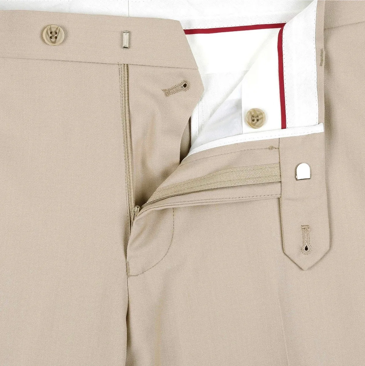 Men's Renoir Two Piece Beige Classic Fit Suit