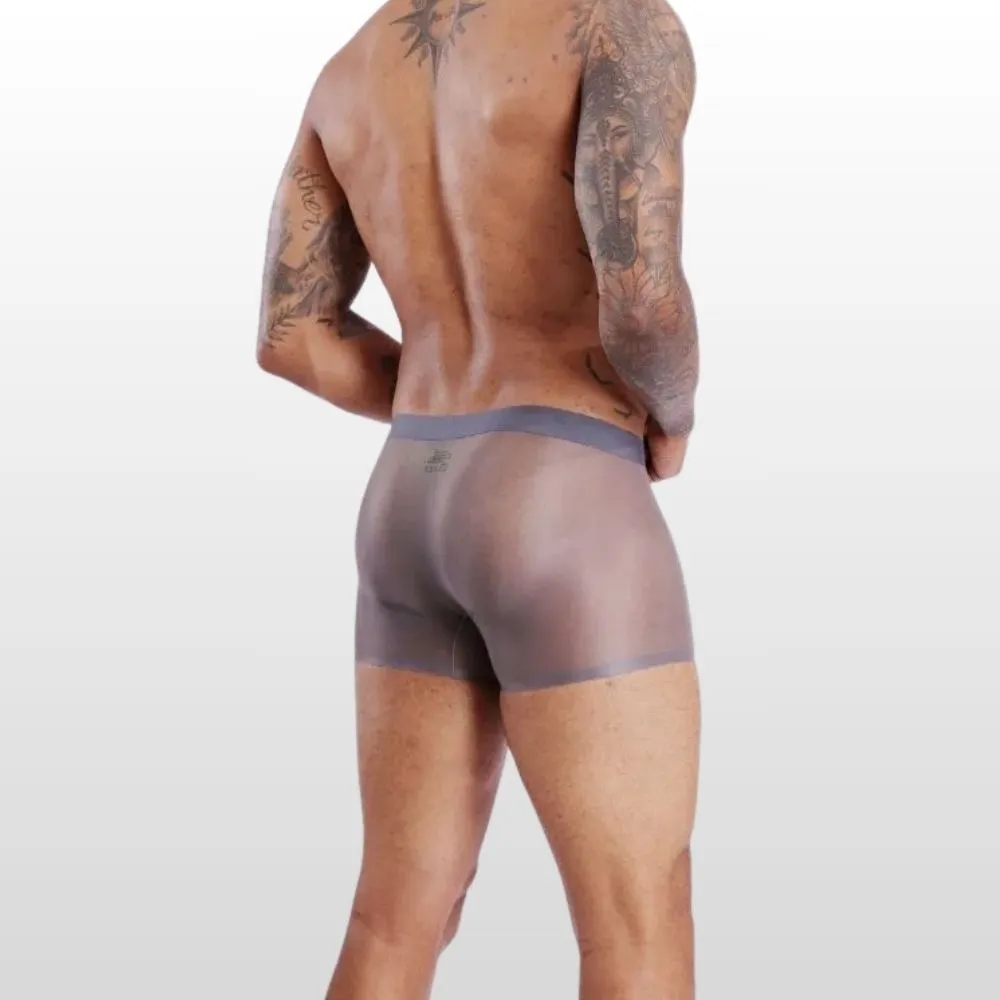 Men's See through Ultra Thin Ice Silk Underpants (4-Pack)  JEWYEE AY 2128