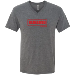 Men’s Triblend V Neck Tee