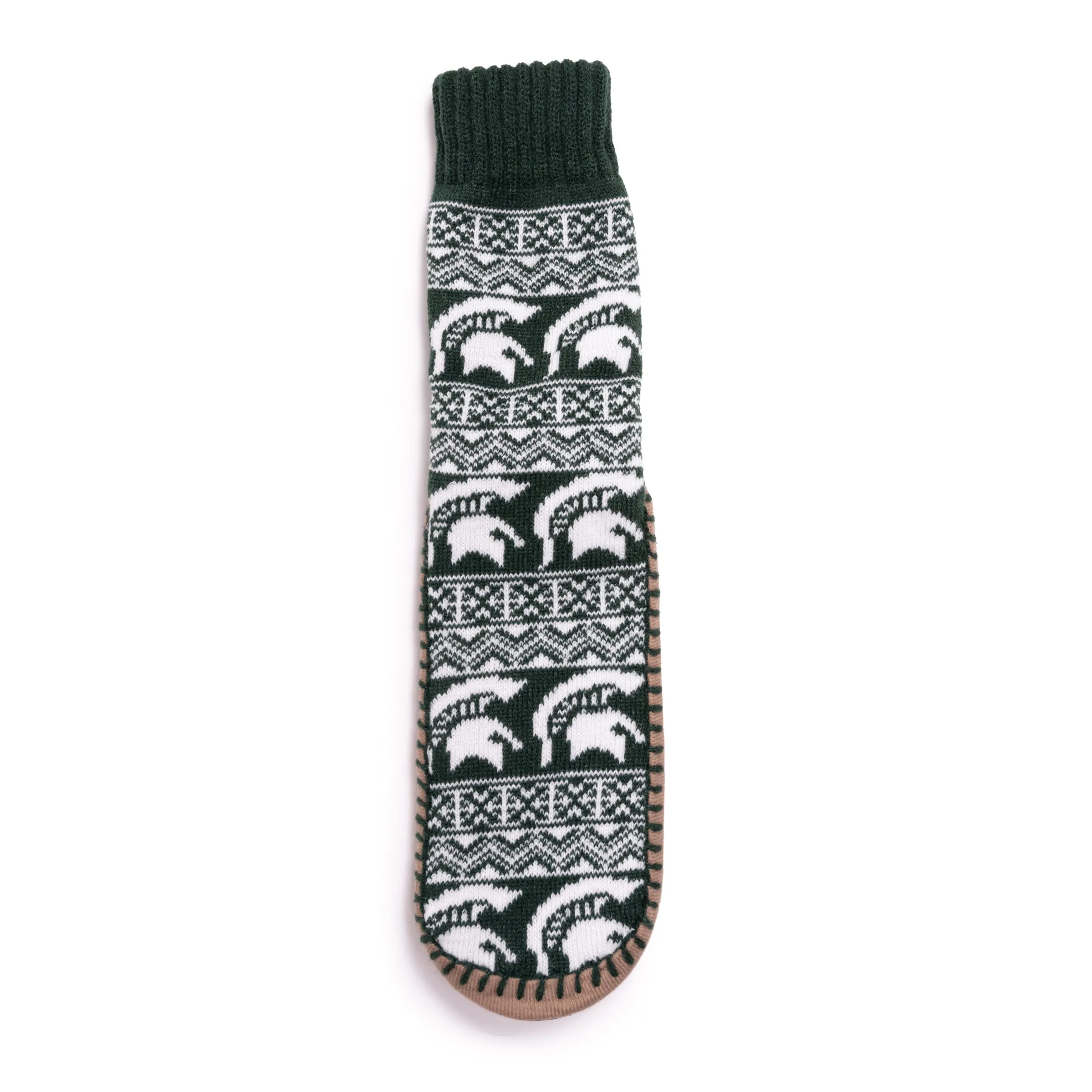 Michigan State Spartans GameDay Unisex Slipper Socks