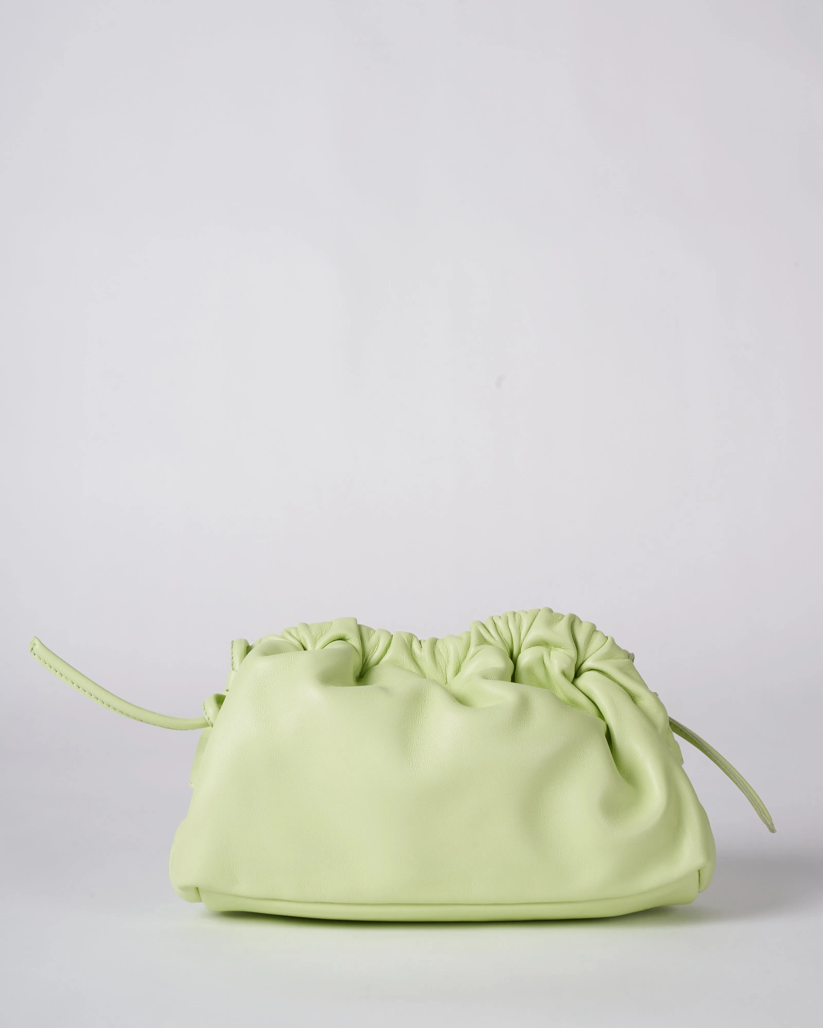 mini cloud clutch - mint