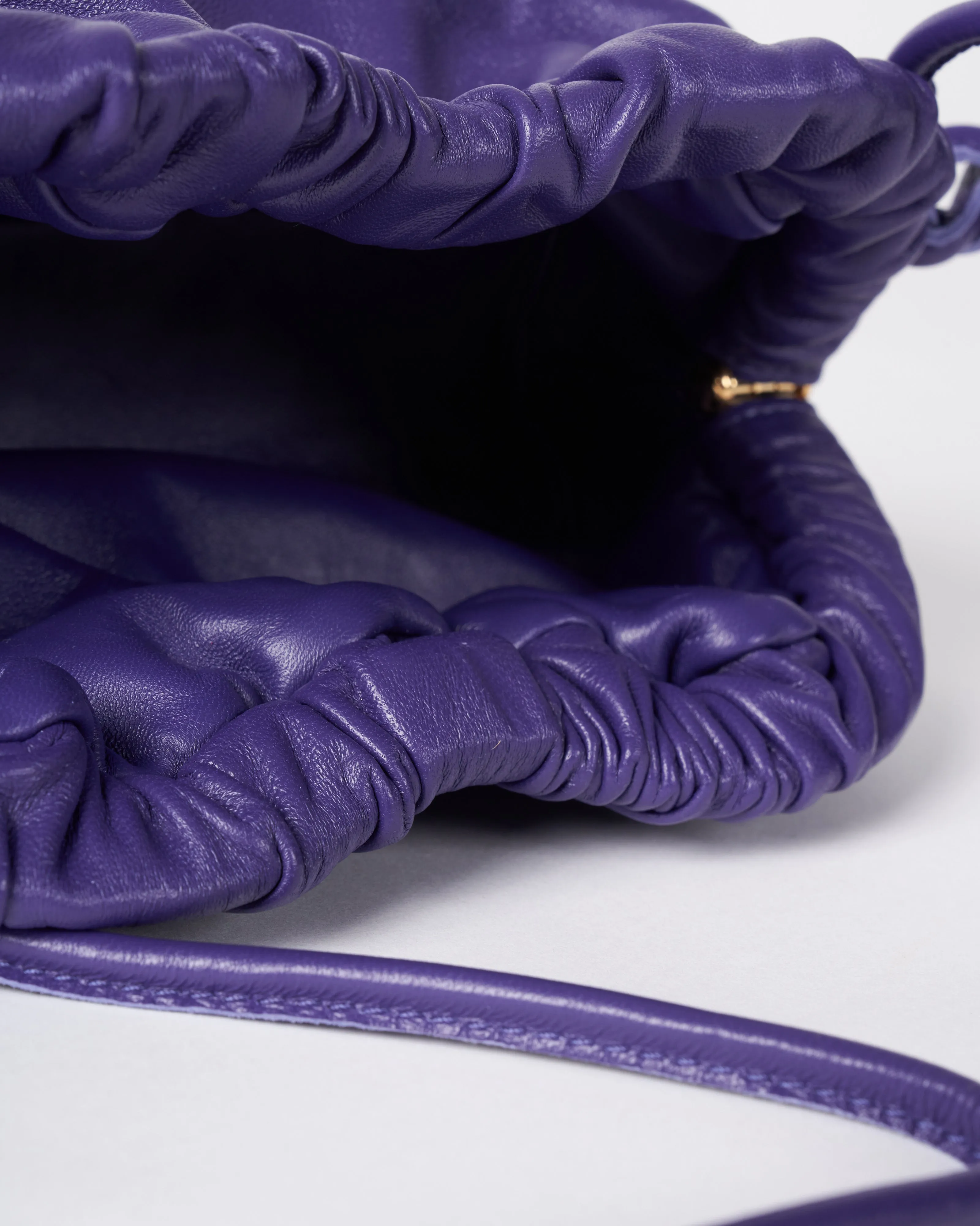 mini cloud clutch - viola