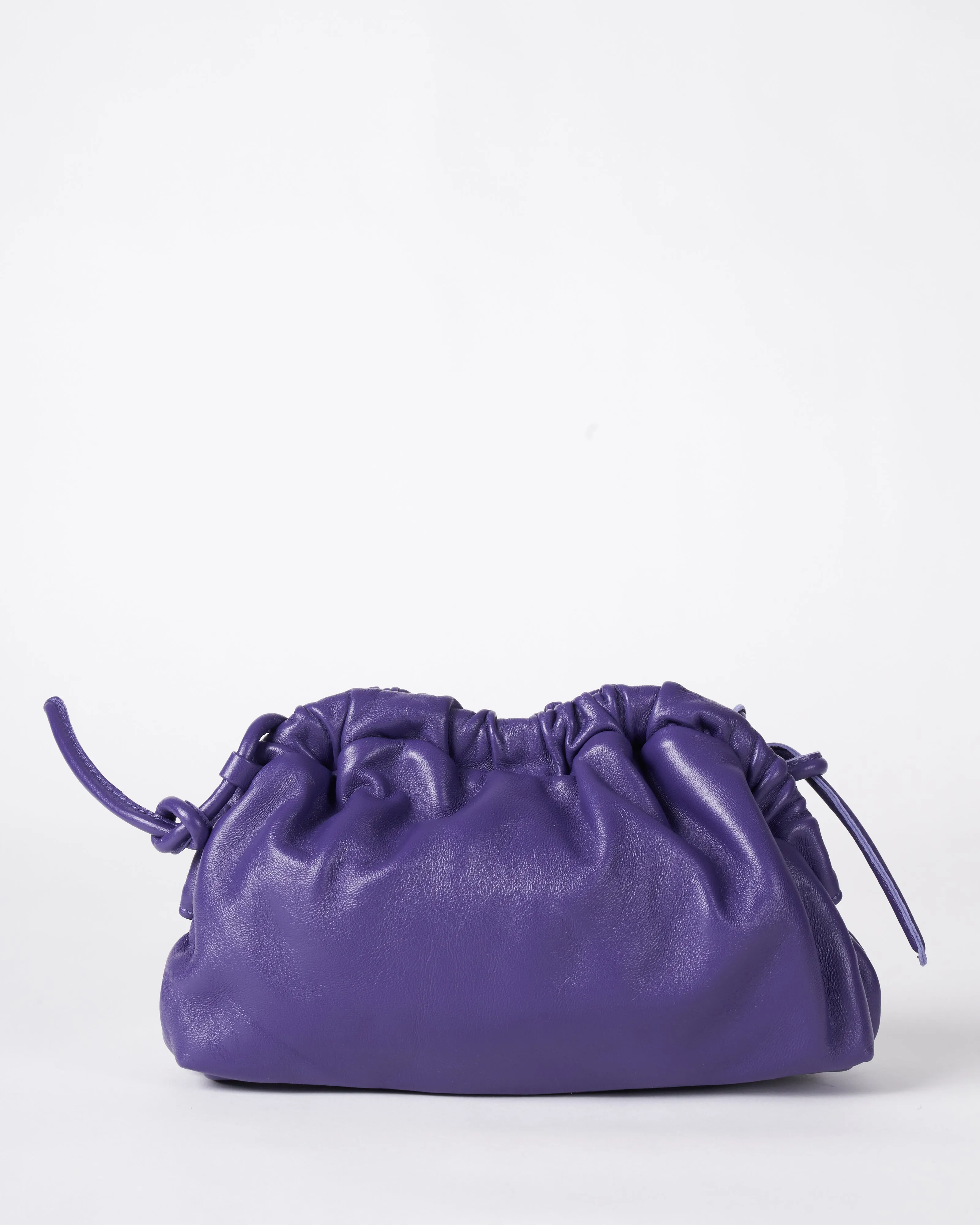 mini cloud clutch - viola