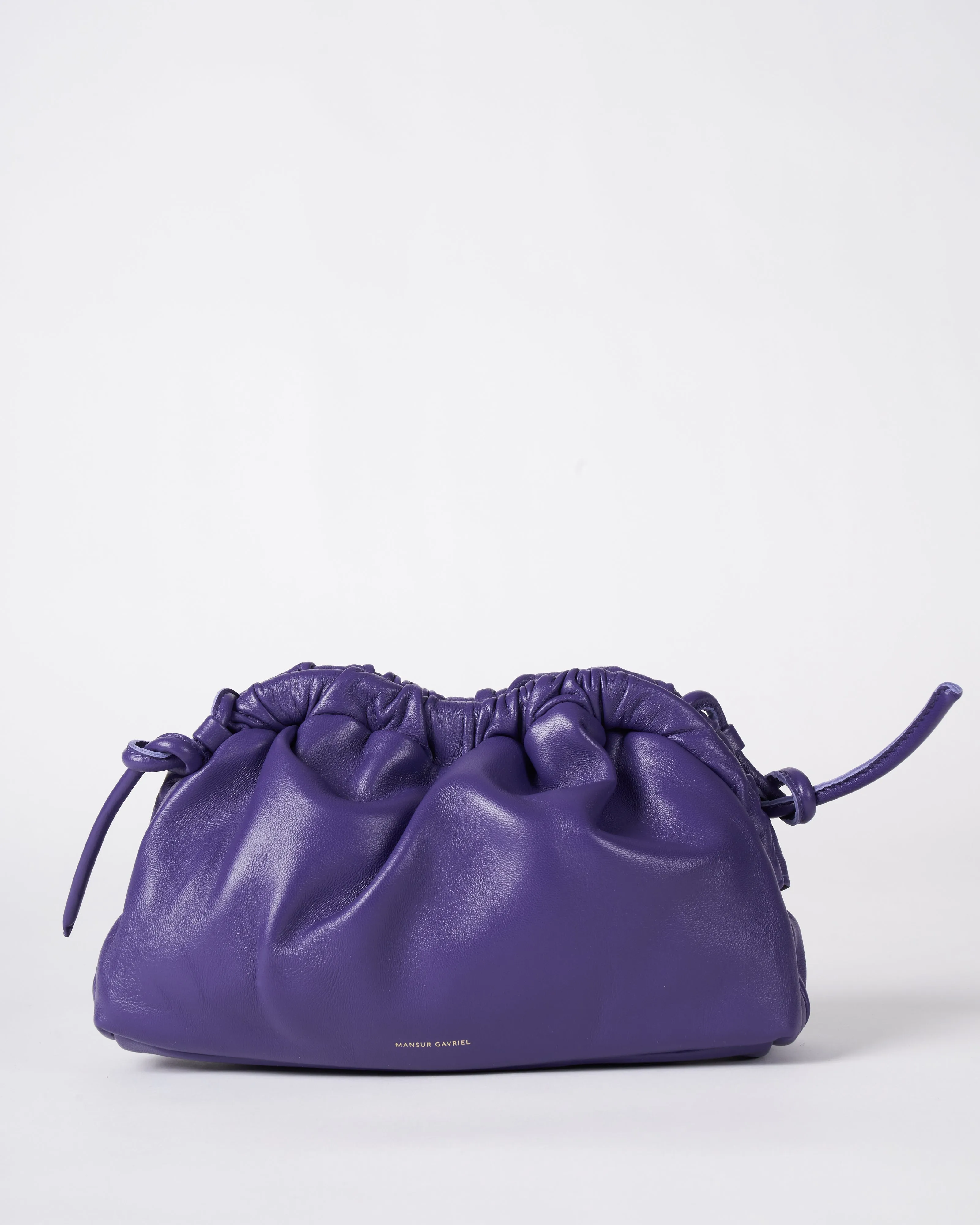 mini cloud clutch - viola