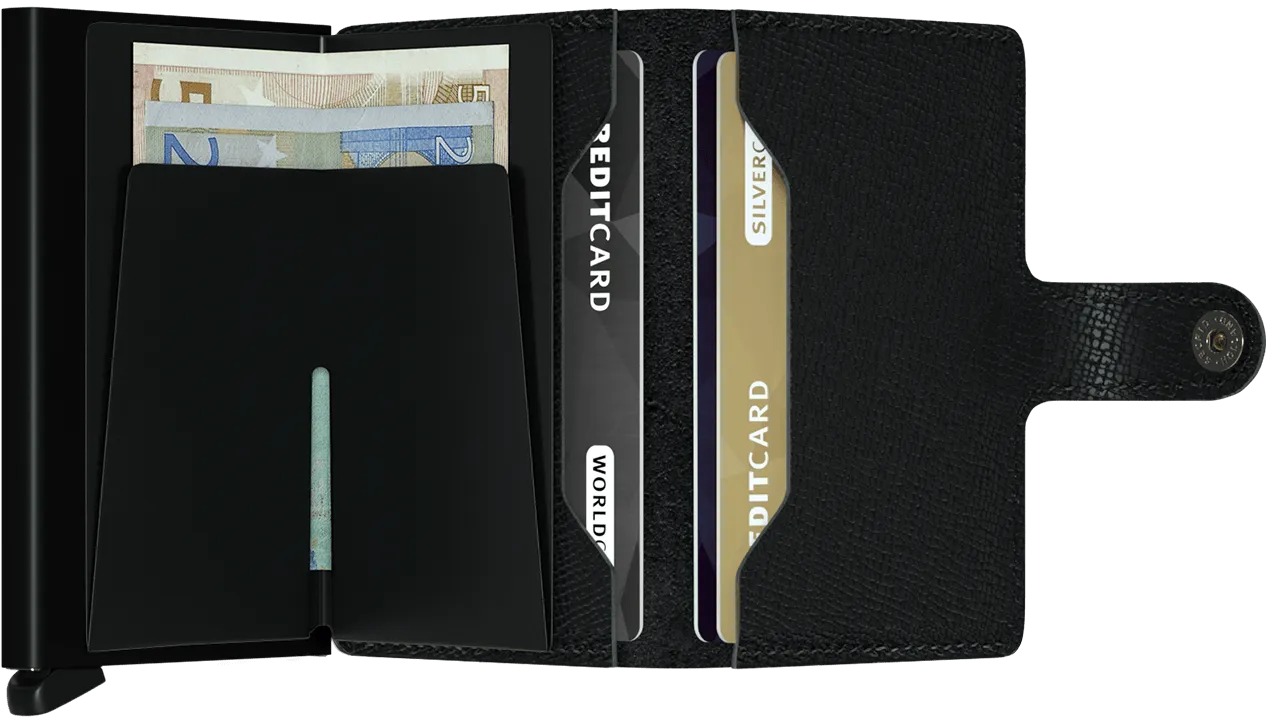 MINIWALLET CRISPLE BLACK