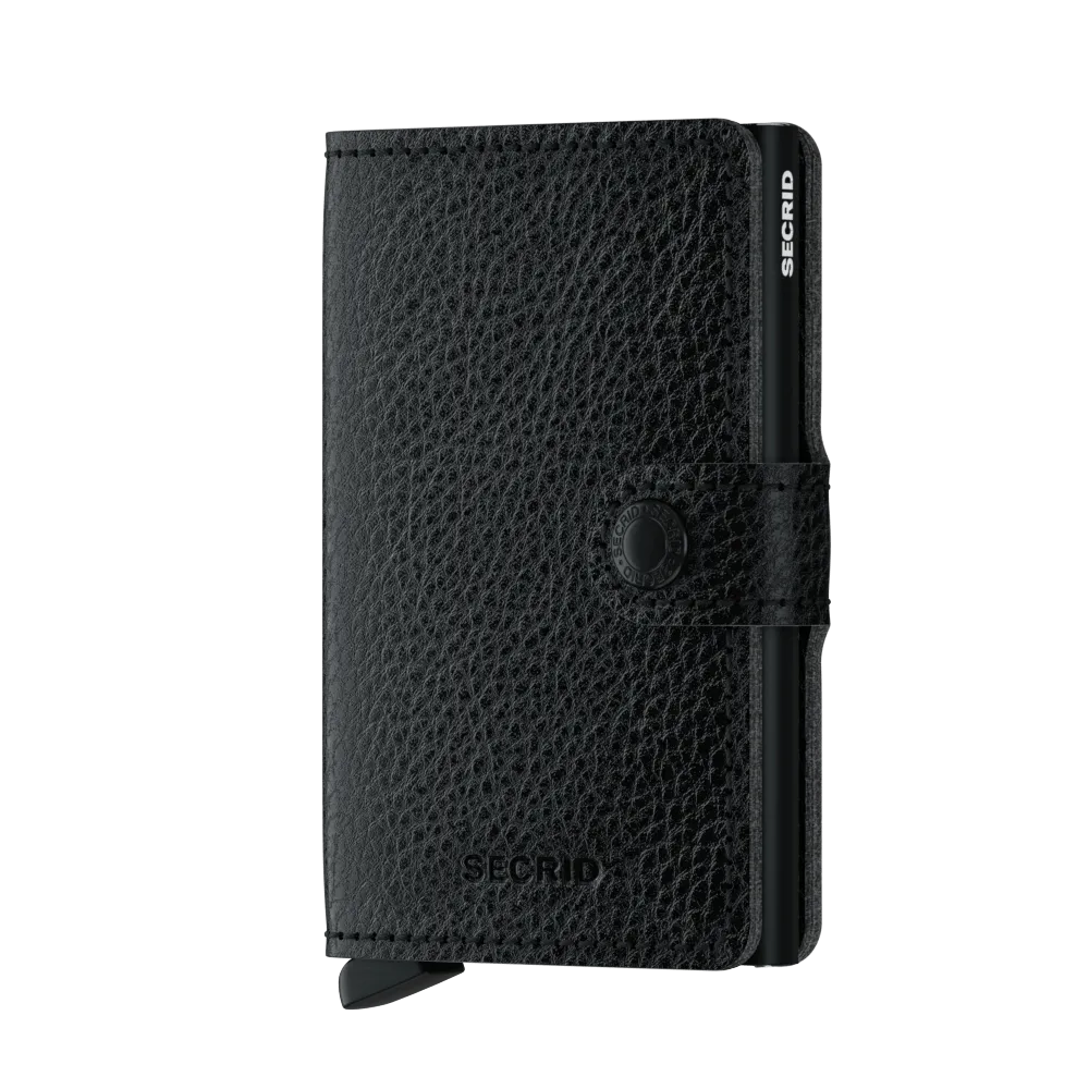 Miniwallet Veg Tanned - Black