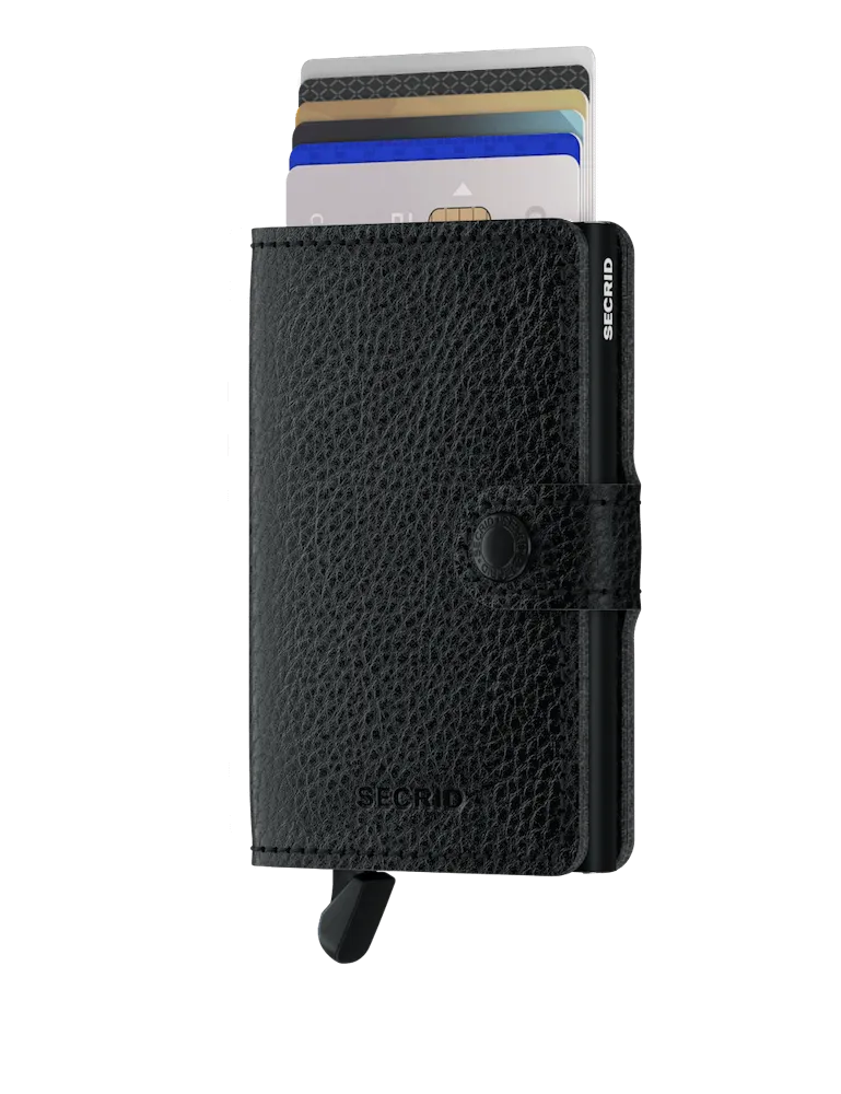Miniwallet Veg Tanned - Black