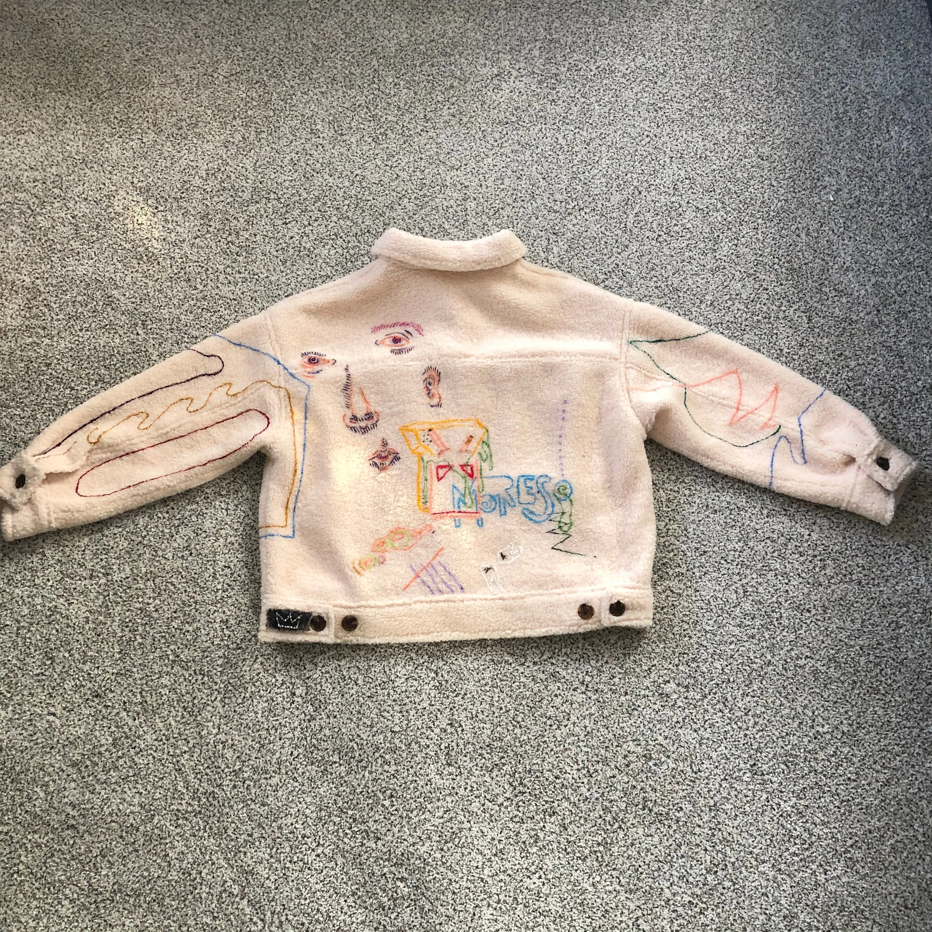 MORESO Painted Sherpa Jacket