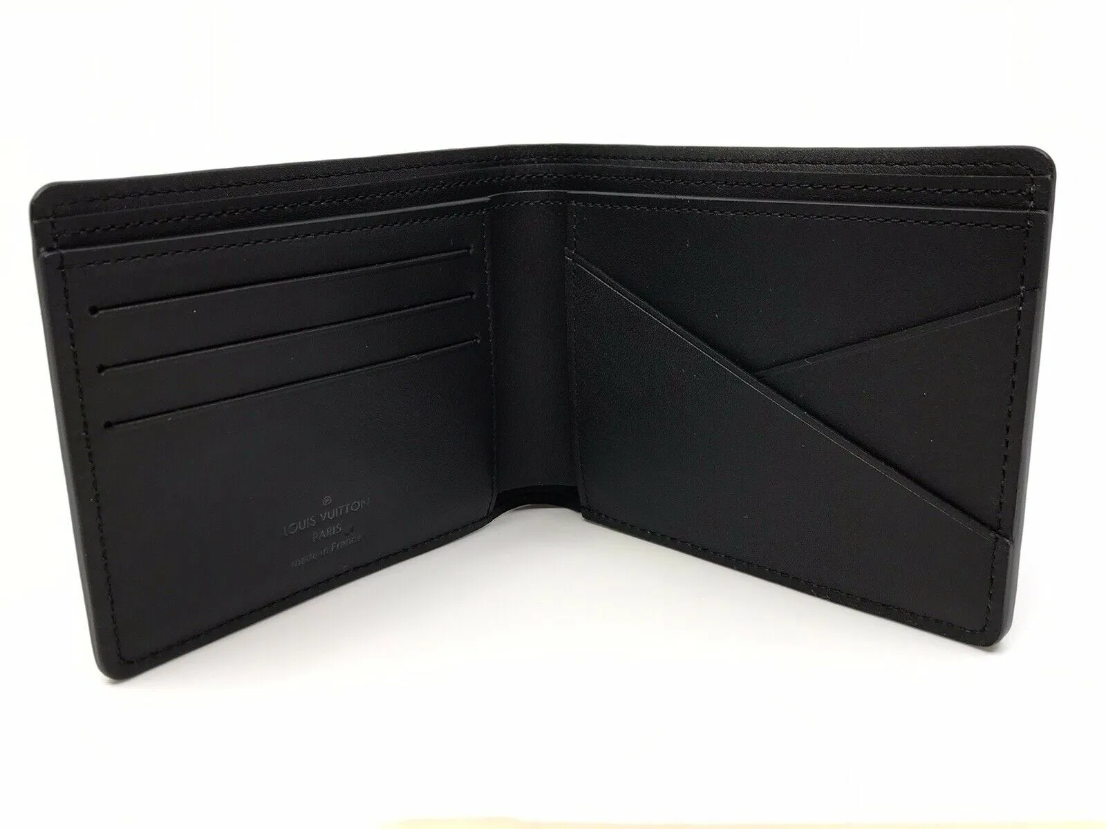 Multiple Wallet Black Dark Infinity