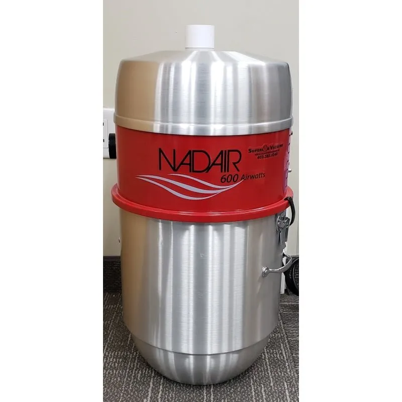 Nadair 600 AW Central Vacuum System with Hybrid Filtration and LED Status Indicator