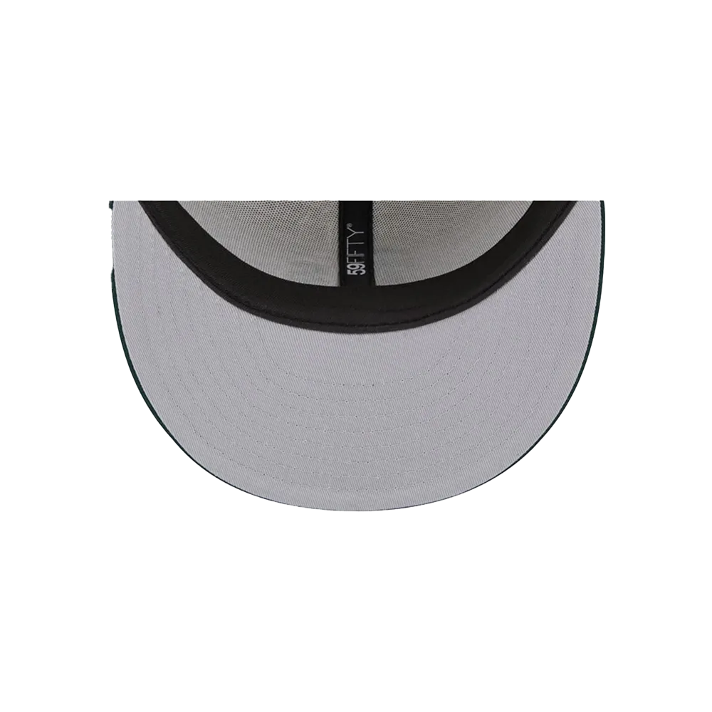 New Era MLB Oakland Athletics Men's White World Class 59Fifty Fitted Hat