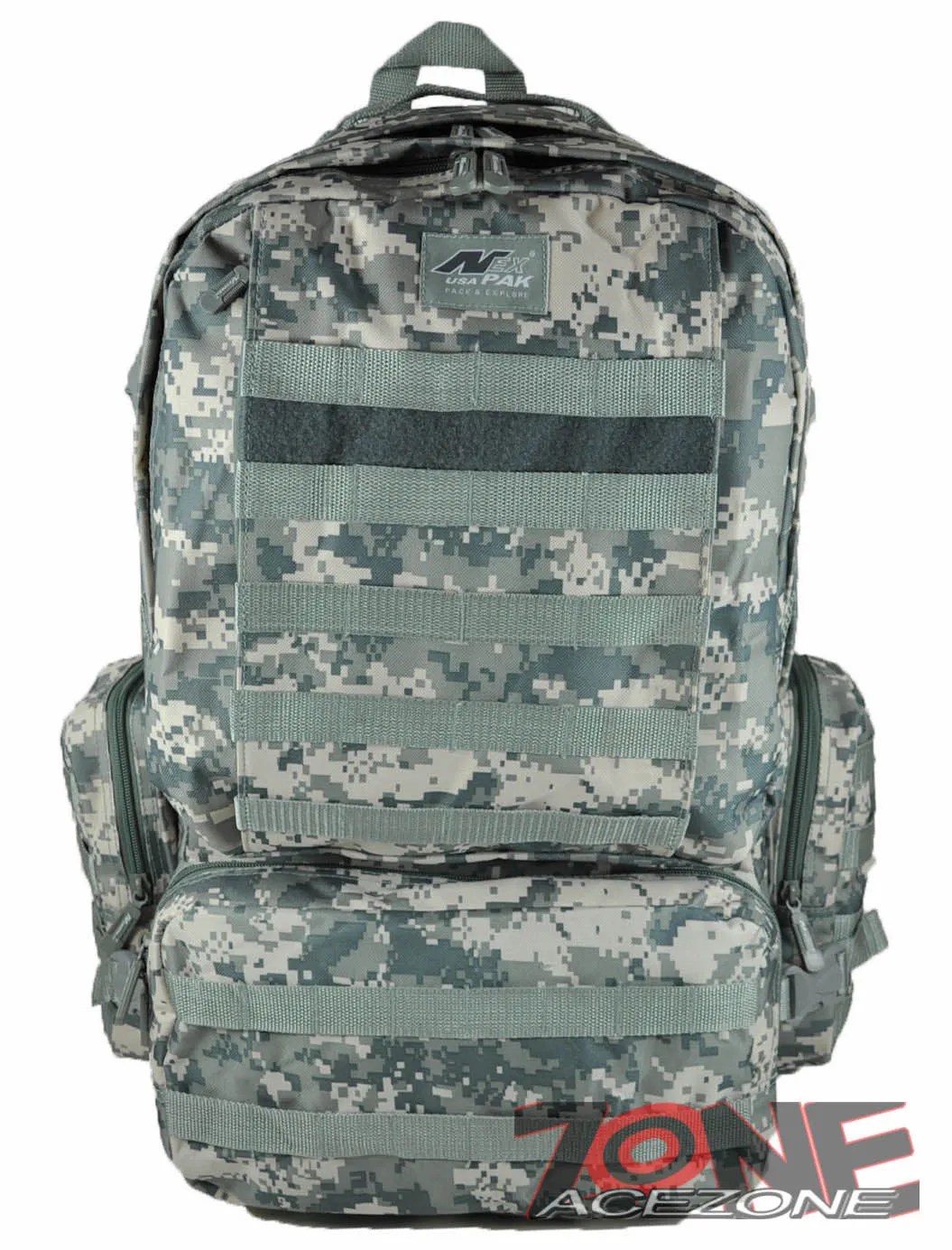 Nexpak USA Backpack Tactical 3 Day Assault Hunting Outdoor OP822 ACU CAMO