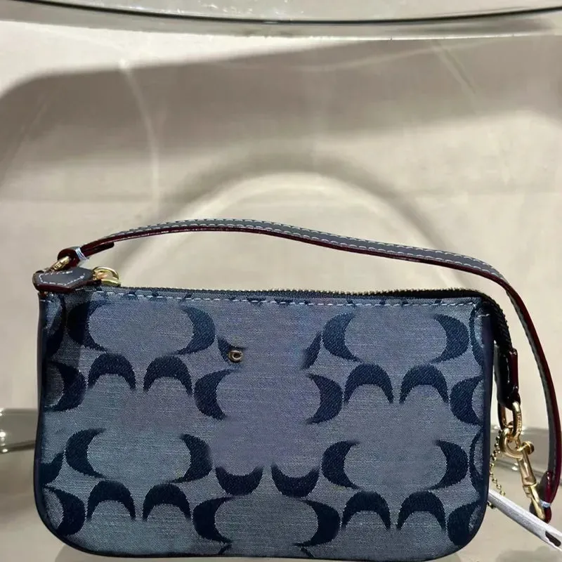 NOLITA shoulder bags purses designer woman handbag cute casual clutch letter zippy leather designer bag classic simplicity strawberry flower xb139