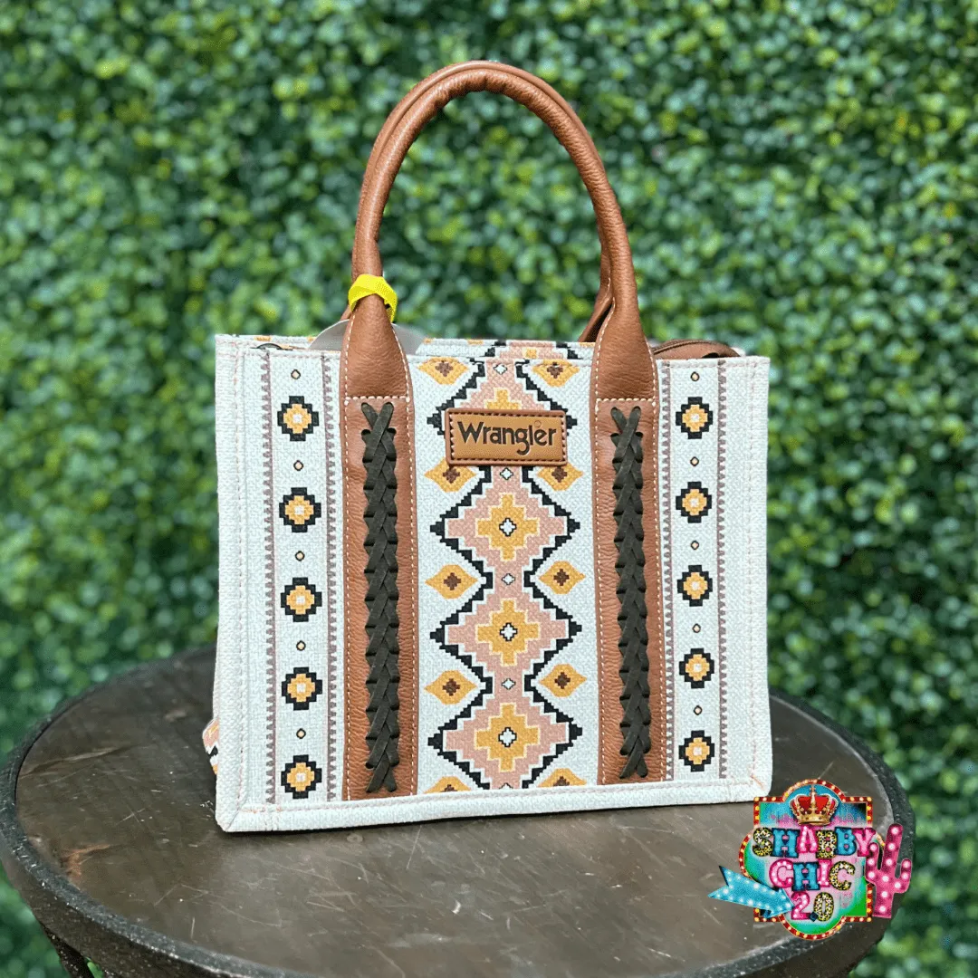 Off White Aztec Wrangler Handbag
